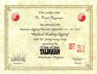 Medical and Therapeutic Chi Kung